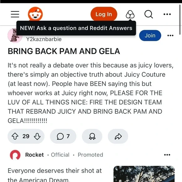 Juicy Couture Pam & Gela Denim Tote - Picture 11 of 12